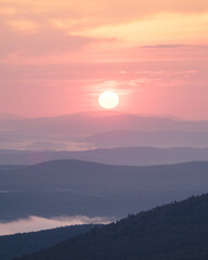 Sunrise from Spruce Mt.