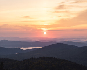 Sunrise from Spruce Mt.