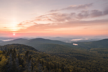 Sunrise from Spruce Mt.