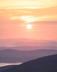 Sunrise from Spruce Mt.