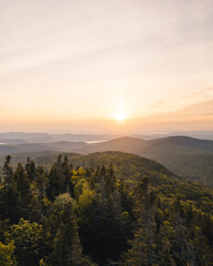 Sunrise from Spruce Mt.
