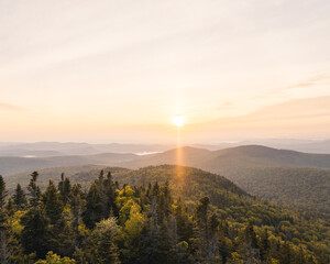 Sunrise from Spruce Mt.