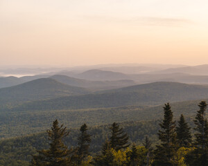 Sunrise from Spruce Mt.