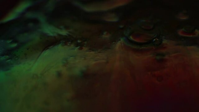 L&iacute;quido aceite colorido abstracto