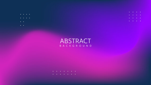 abstract wave blurred background with dark purple and pink color. vector illustration