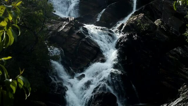 The Waterfall Lazaro just outside the city of Pirenopolis, Brazil