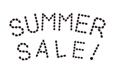 スイカの種文字（SUMMER SALE!）