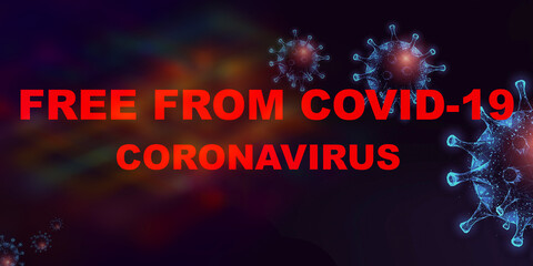 free  virus background