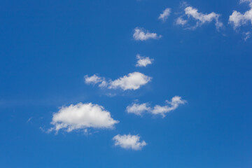blue sky with white cloud landscape background	