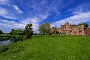 Fototapeta na wymiar Charlecote Park Stately home and country house England UK