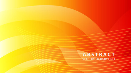 Abstract background design. gradient with geometric lines and light effect. Motion minimal concept - Vector