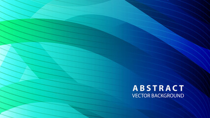 Abstract background design. gradient with geometric lines and light effect. Motion minimal concept - Vector