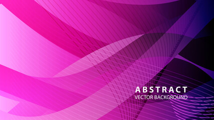 Abstract background design. gradient with geometric lines and light effect. Motion minimal concept - Vector