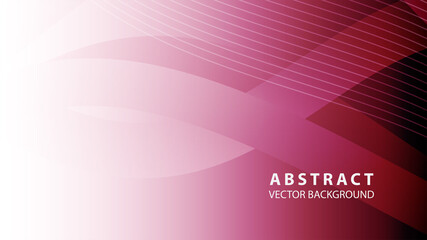 Abstract background design. gradient with geometric lines and light effect. Motion minimal concept - Vector