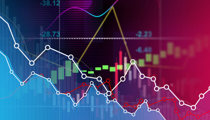 Econimical crisis concept. Spread in the world, economy is down. 3d illustration