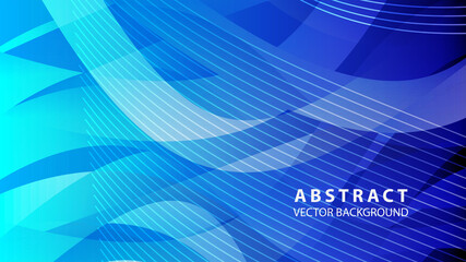Abstract background design. gradient with geometric lines and light effect. Motion minimal concept - Vector