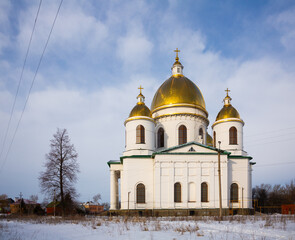 Fototapeta na wymiar Holy Trinity Cathedral in Morshansk