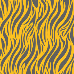 Seamless pattern of zebra stripes.Vector illustration