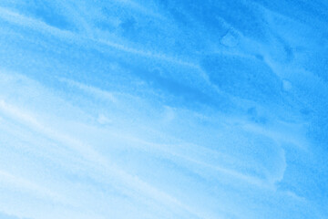 青色の水彩グラデーション背景