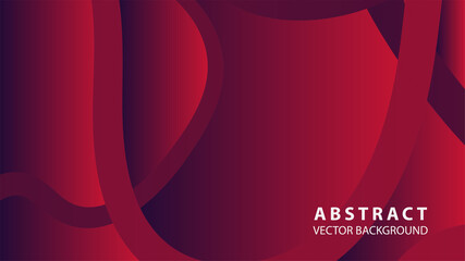 Abstract curve line wave background - vector