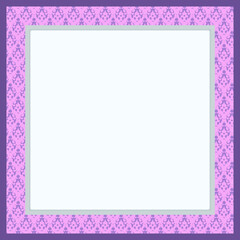 분홍색 추상 패턴 배경 프레임