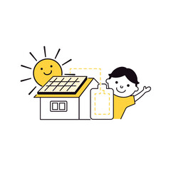 SDGs 目標7：エネルギーをみんなにそしてクリーンに のイメージ