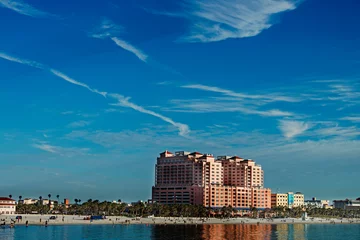 Photo sur Aluminium Clearwater Beach, Floride L& 39 hôtel Marriott à Clearwater Beach, Clearwater, Floride, USA, février 2016