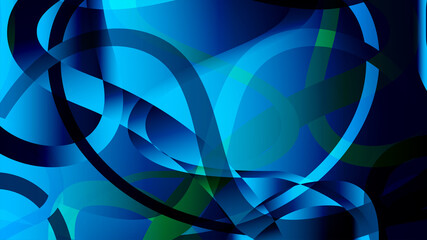 Abstract curve line wave background - vector