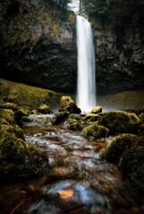 Fototapeta na wymiar Big Creek Falls
