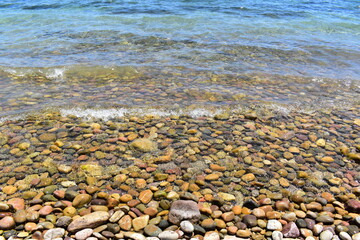 Playa de agua cristalina 
