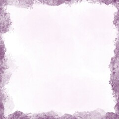 Obraz premium Abstract purple frame template watercolor background