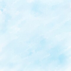 Abstract blue template watercolor background