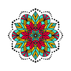 Ornamental decorative mandala pattern design