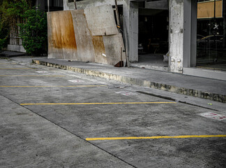 old abandoned building