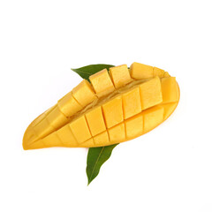 mango fruit isolated on white background