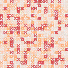 Abstract Geometric Pattern generative computational art illustration