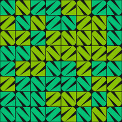Abstract Geometric Pattern generative computational art illustration