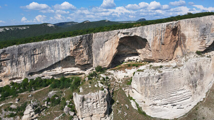 Kachi-Kalion stone fortress in Crimea