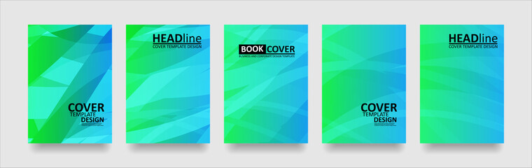 abstract wave background with gradient color. Applicable for design cover presentation invitation flyer annual report poster and business card desing packaging - Vector