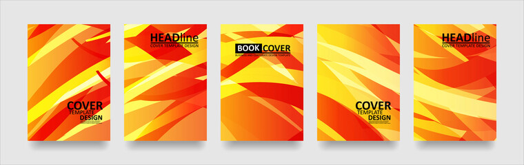 abstract wave background with gradient color. Applicable for design cover presentation invitation flyer annual report poster and business card desing packaging - Vector