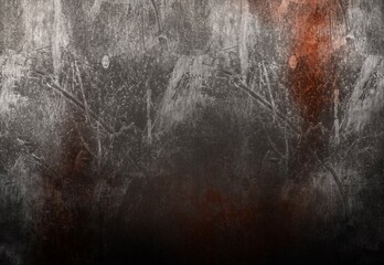 Shiny rusted metal surface texture asset