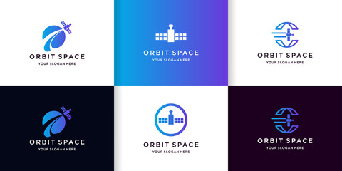 satellite obit logo template