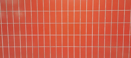 red tiles background