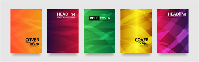 abstract wave background with gradient color. Applicable for design cover presentation invitation flyer annual report poster and business card desing packaging - Vector