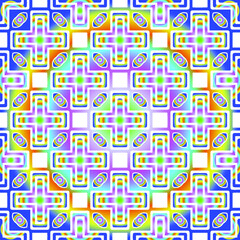 abstract background with colorful patterns. ornament for wallpapers and backgrounds.festive pattern. 