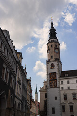 Görlitzer Baukunst; Untermarkt mit Rathaus 