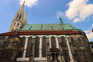 Fototapeta na wymiar Görlitzer Peterskirche von Süden