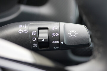 Turn signal and light stalk