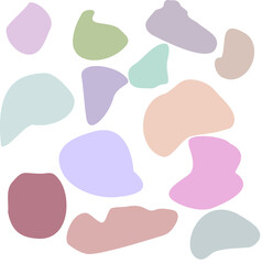 Background image, free-form, multi-colored