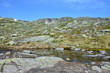 mountain landscape with sky